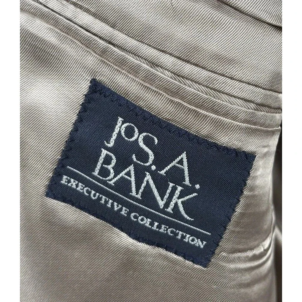 JOS A BANK Blazer Men's Size 42S Executive Collection 100% Wool Sport Coat